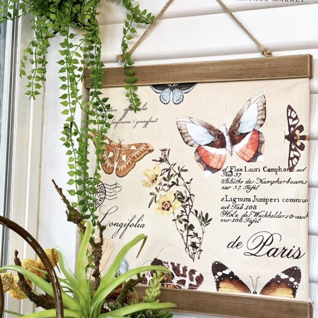 Butterfly Dance - Rub-On Furniture Decal Transfer ReDesign by Prima!