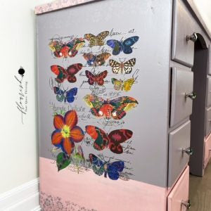 Boho Bird and Butterfly Furniture Decal Transfer by Redesign with Prima!
