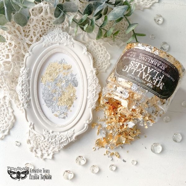 Sparkling Metallic Foil Flakes ∙ SPARKLING ∙ Finnabair ∙ Gold Leaf