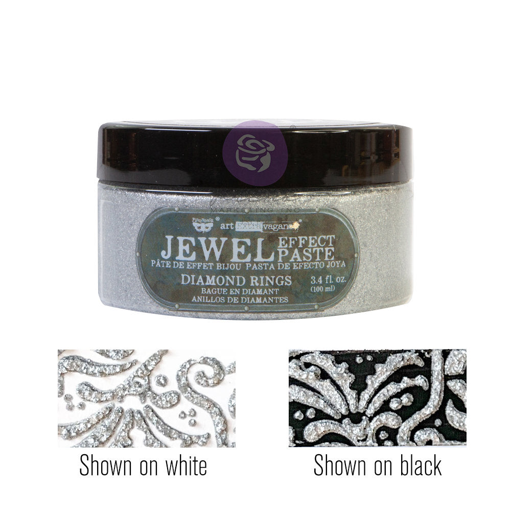 Diamond Rings Art Extravagence Jewel Texture pastes, sparkly paste