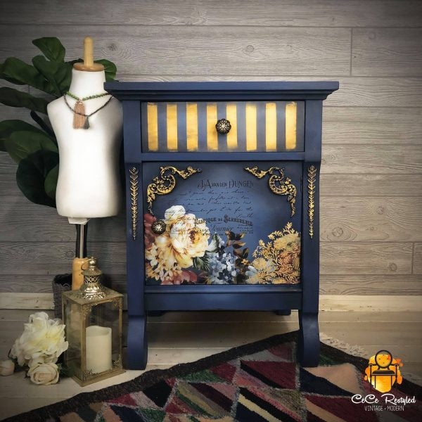 Ruby Rose - Rub-On Furniture Decal transfer by redesign with Prima!
