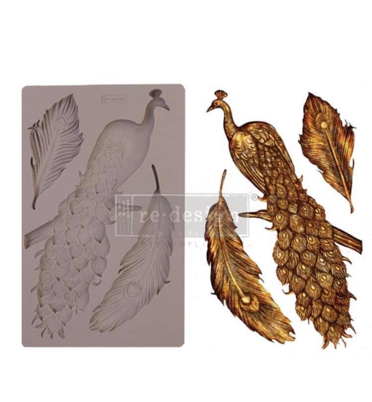 Regal Peacock - Decor Mould