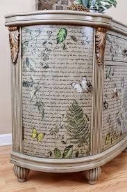 Parisian Butterflies Furniture Transfer by Redesign with Prima