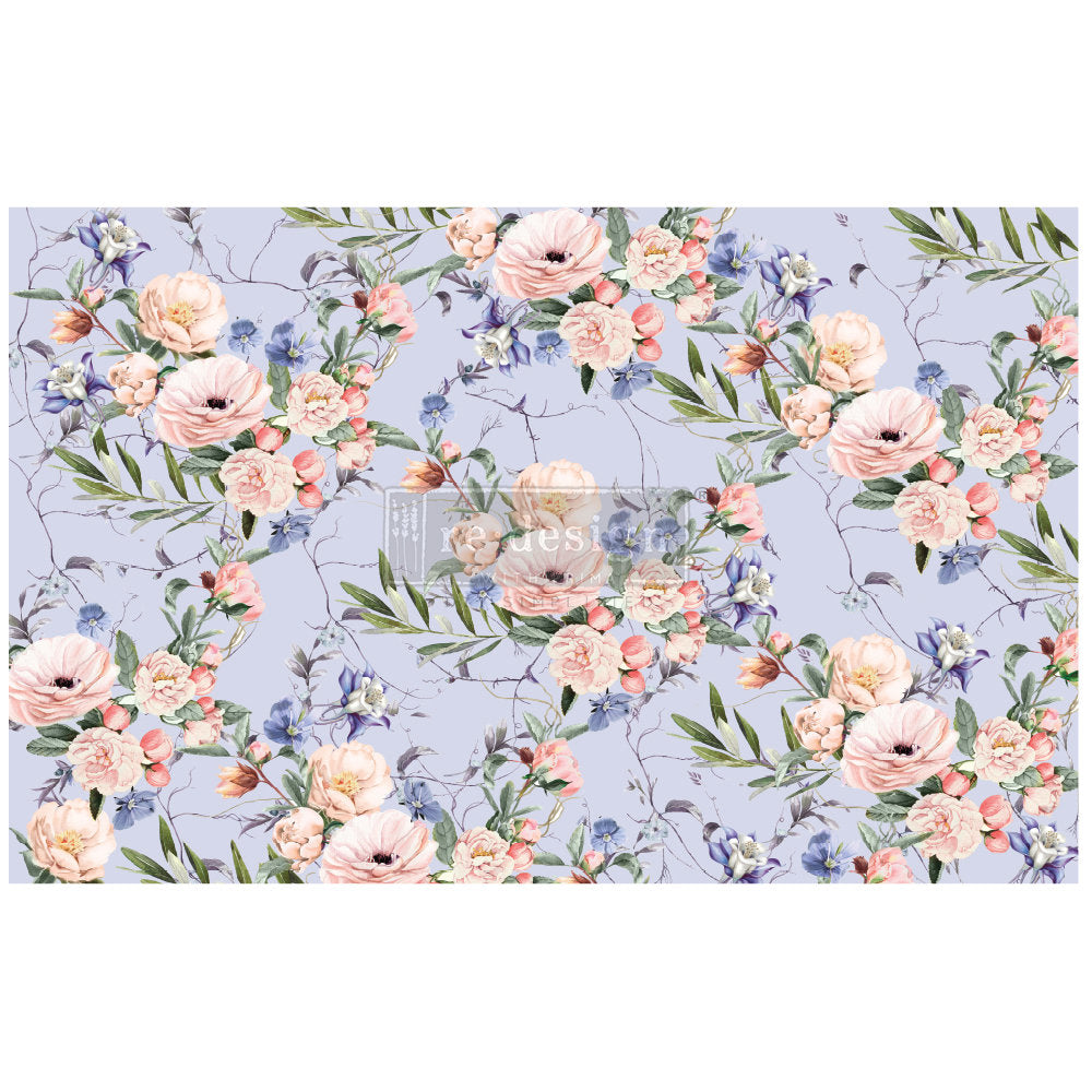 Lavender Fleur- Decoupage Paper