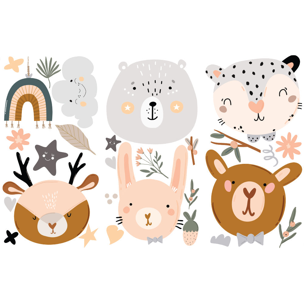 Boho Critter - Rub-On Furniture Decal Mini-Transfer by Redesign with Prima!