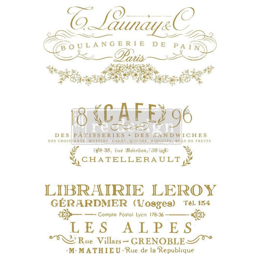 Somewhere in France - Decal Transfer by Redesign with Prima!