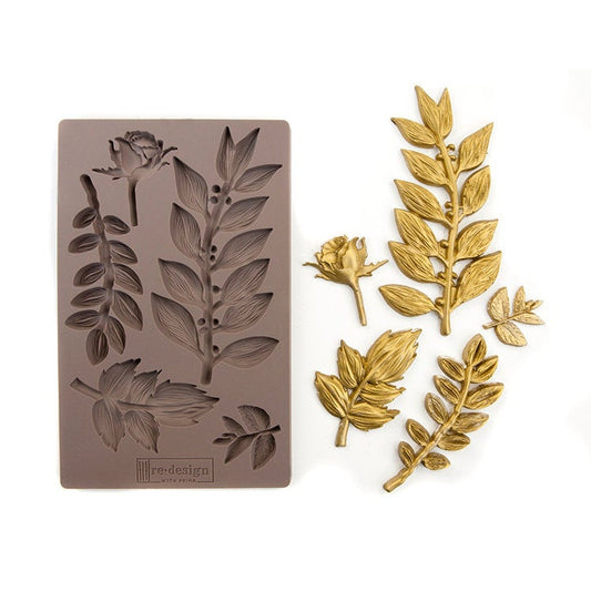 Leafy Blossoms - Decor Mould