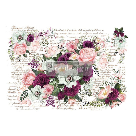 Violet Hill Decor Transfer by Redesign with Prima