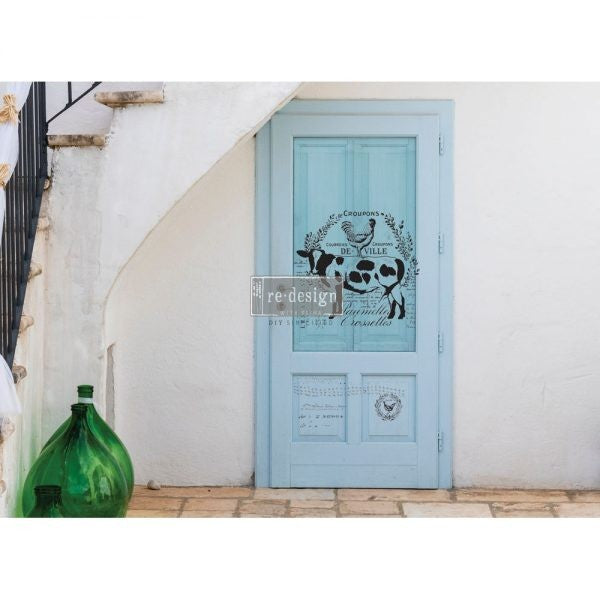 Farm Delights transfer by redesign with Prima! Furniture decal transfer!