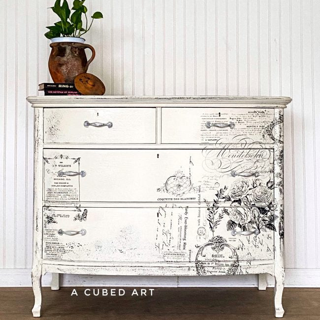Paris Valley - Rub-On Furniture Decal Transfer by Redesign with Prima!