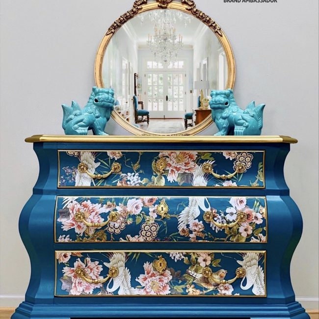 PRE-SALE - Elegance & Flowers - Rub-On Furniture Transfer by Redesign Prima!