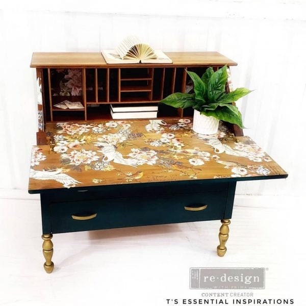 PRE-SALE - Elegance & Flowers - Rub-On Furniture Transfer by Redesign Prima!