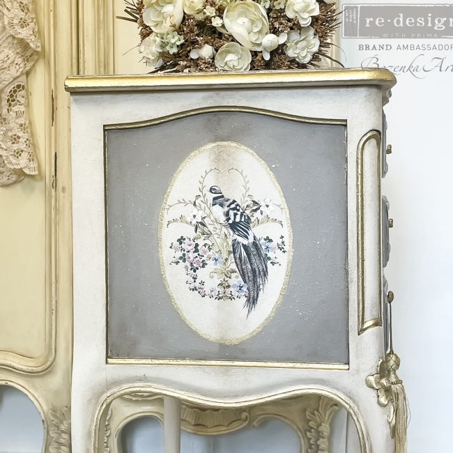 Rare Birds - Rub-On Furniture Decal Mini-Transfer by Redesign with Prima!