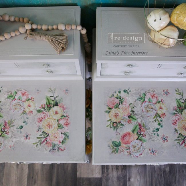 Amiable Roses Rice Paper by redesign with Prima!