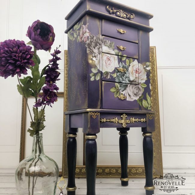 Vintage Dream - Rub-On Furniture Decal transfer by redesign with Prima!