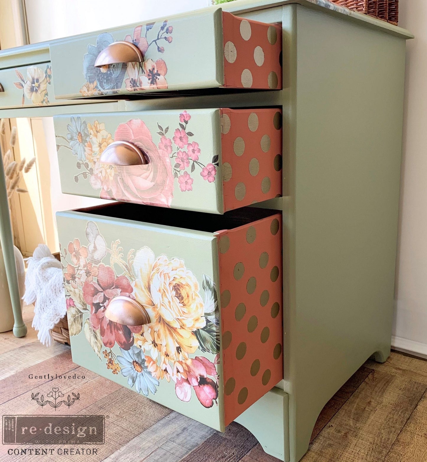 Rose & Rouge Furniture Transfer by Redesign with Prima!